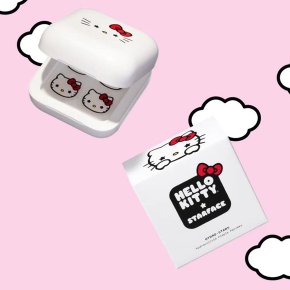 Starface X Hello Kitty Hydro-Stars Pimple Patches 32ct with Refillable Compact